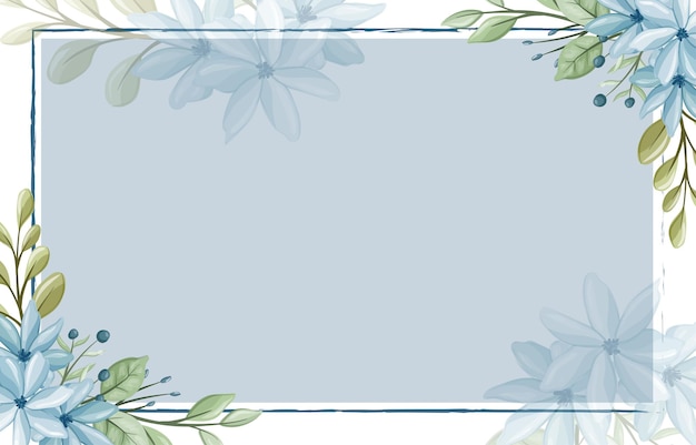 Vector floral pastel color background