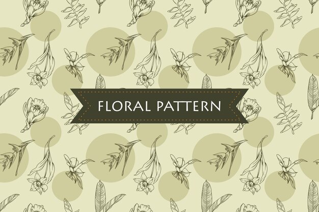 Vector floral pattern 44