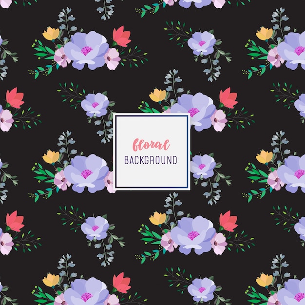 Floral pattern background