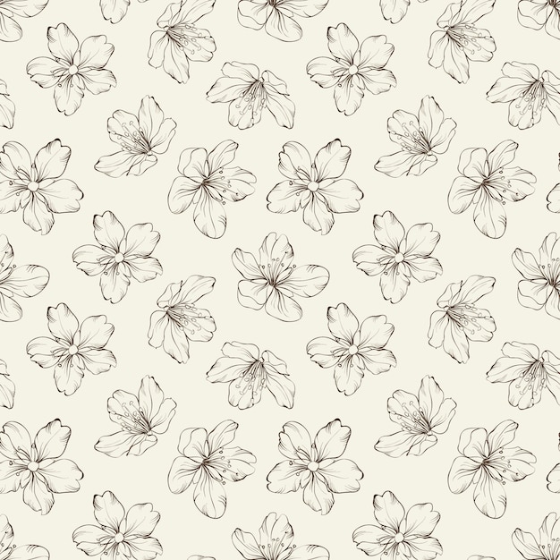 Floral pattern background