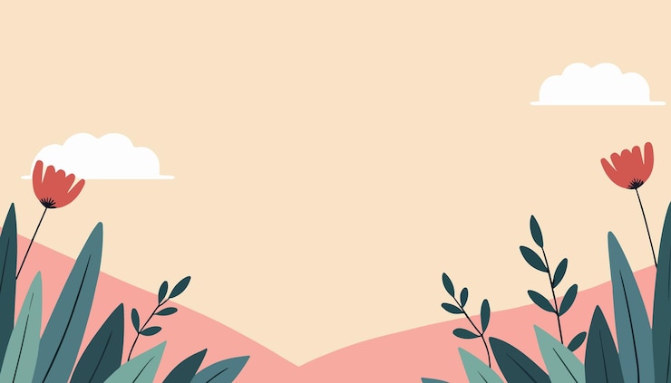 Vector floral pattern background