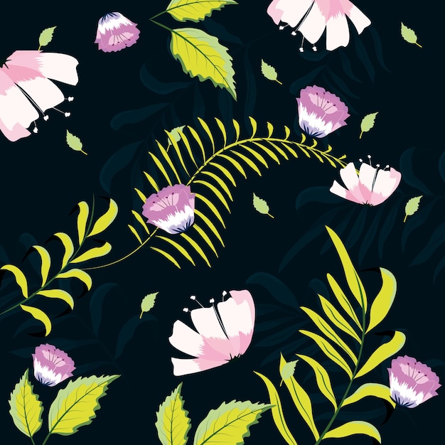 Floral pattern background