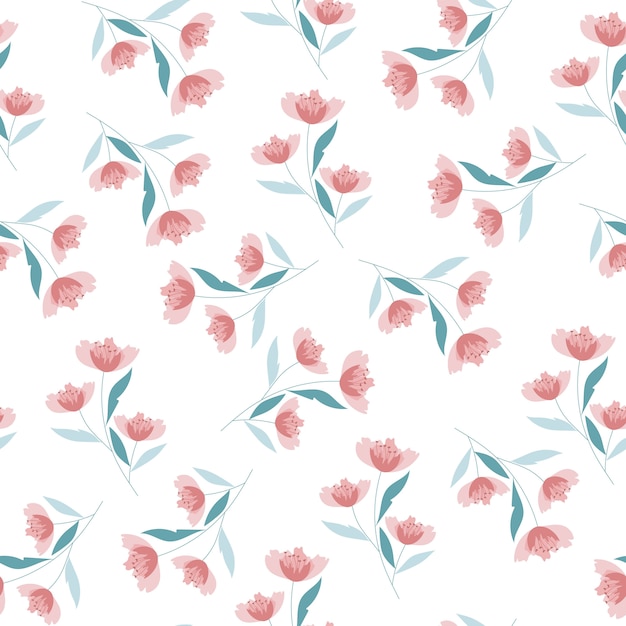 Floral pattern background