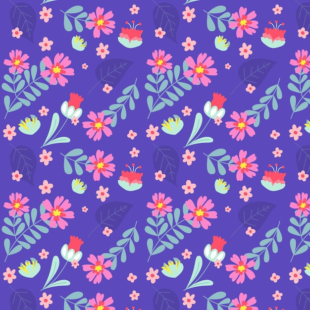 Floral pattern collection concept