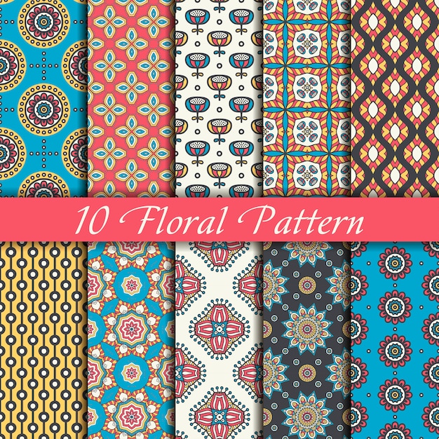 Floral pattern collection