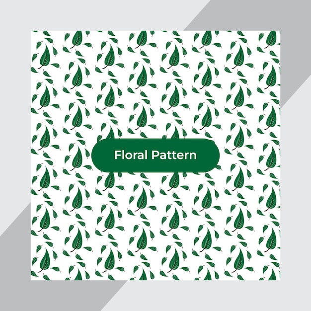 Vector floral pattern design