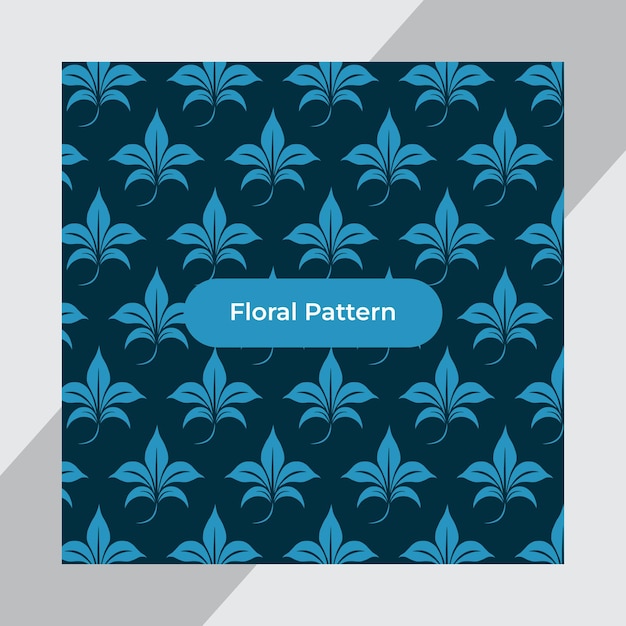 Vector floral pattern design