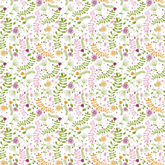 Vettore design pattern floreale