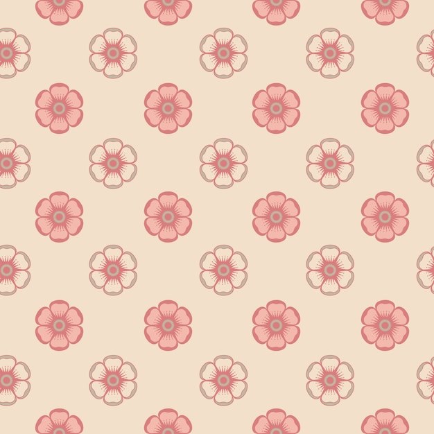 Vector floral pattern design