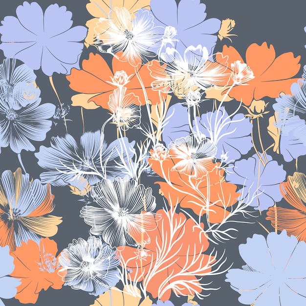 Floral pattern design