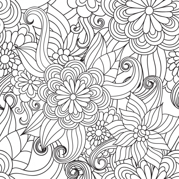 Floral pattern design