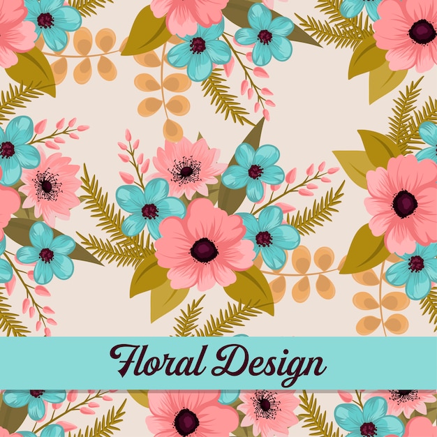 Floral pattern design