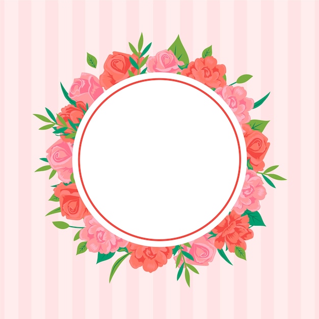 Vector floral pattern design