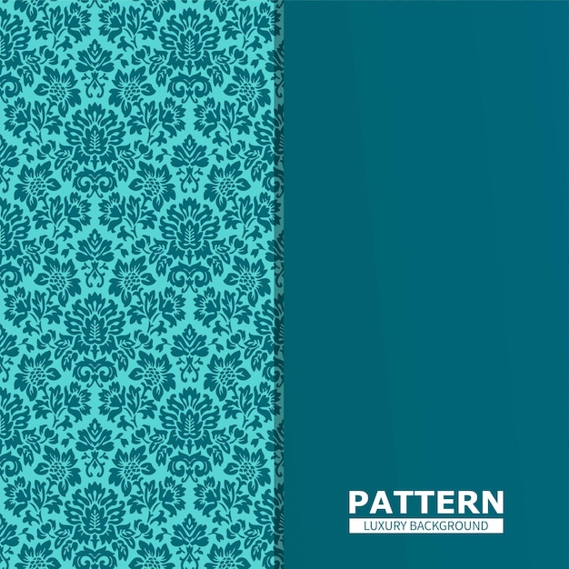 Floral pattern ornament vector illustration