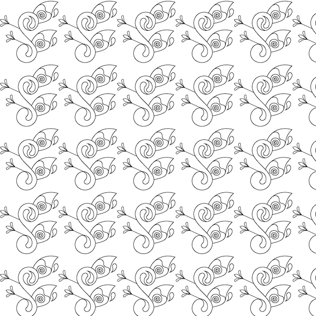 Floral pattern for textile flower pattern vector illustration background design