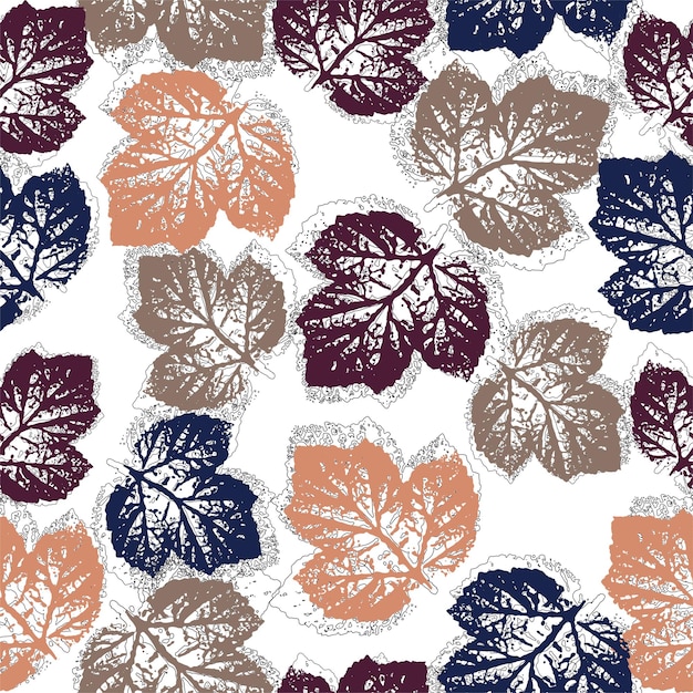 Floral pattern on tie dyeing background