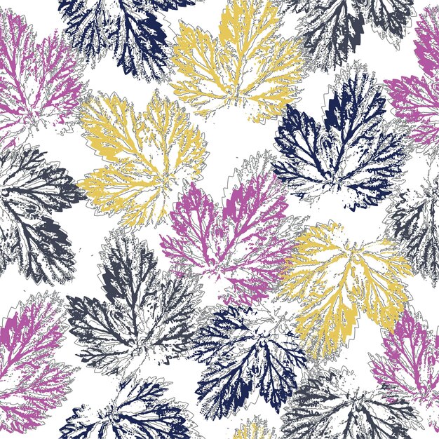 Floral pattern on tie dyeing background