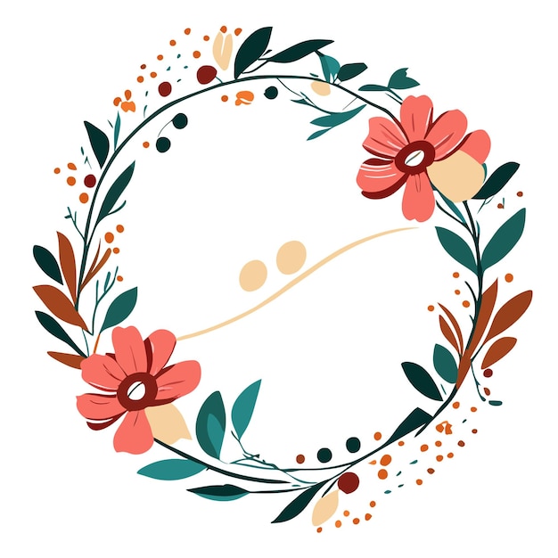 Vector floral pattern vector for graphic design