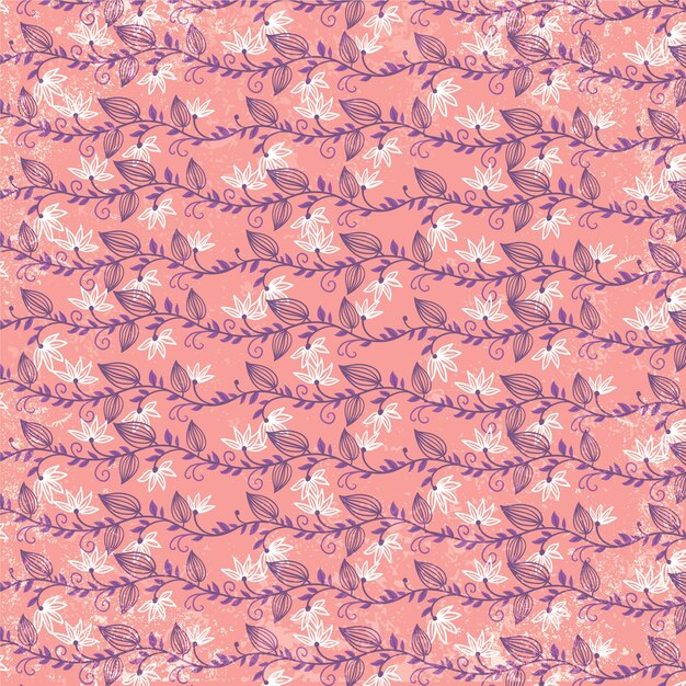 Vector floral pattern