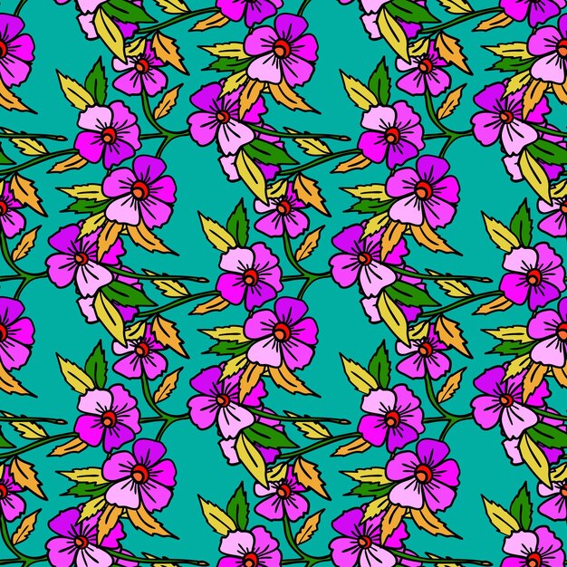 Floral seamless background