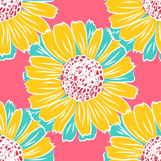 Floral seamless background