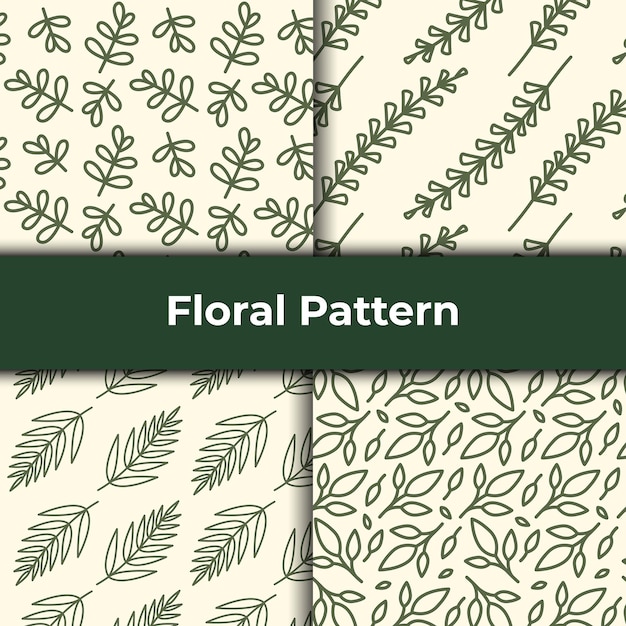 꽃 원활한 패턴 1