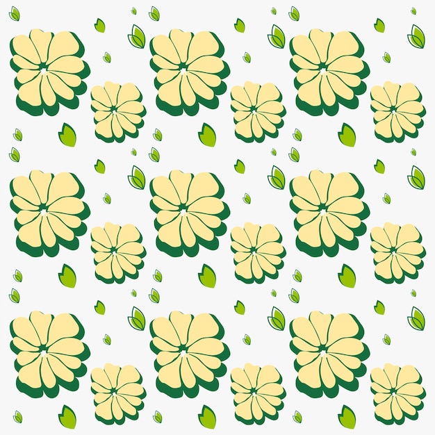 floral seamless pattern design template