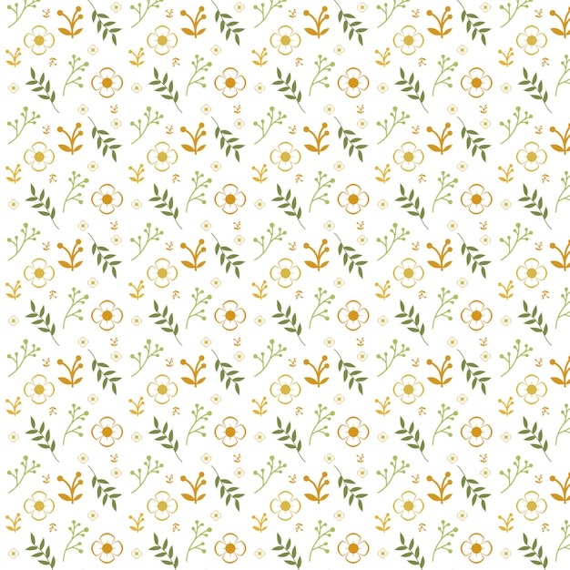 Floral seamless pattern design