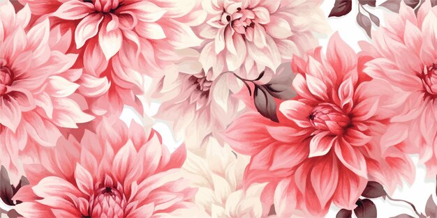 Floral seamless pattern fashionable template for design soft feminine palette for textile surface