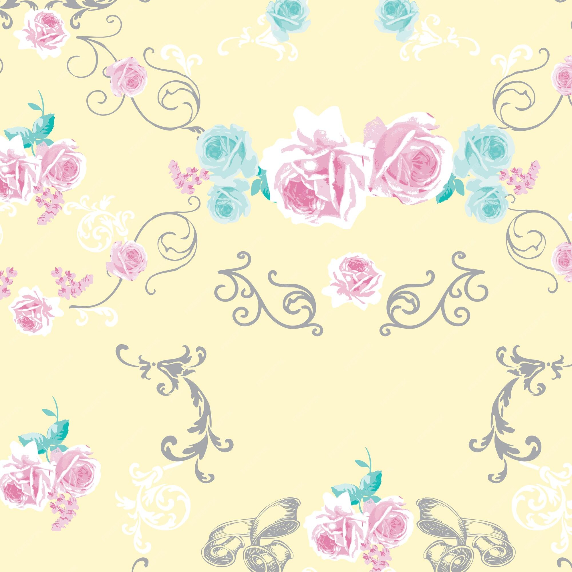 Premium Vector  Floral seamless pattern. hand drawn. for textile,  wallpapers, print, wrapping paper. liberty style