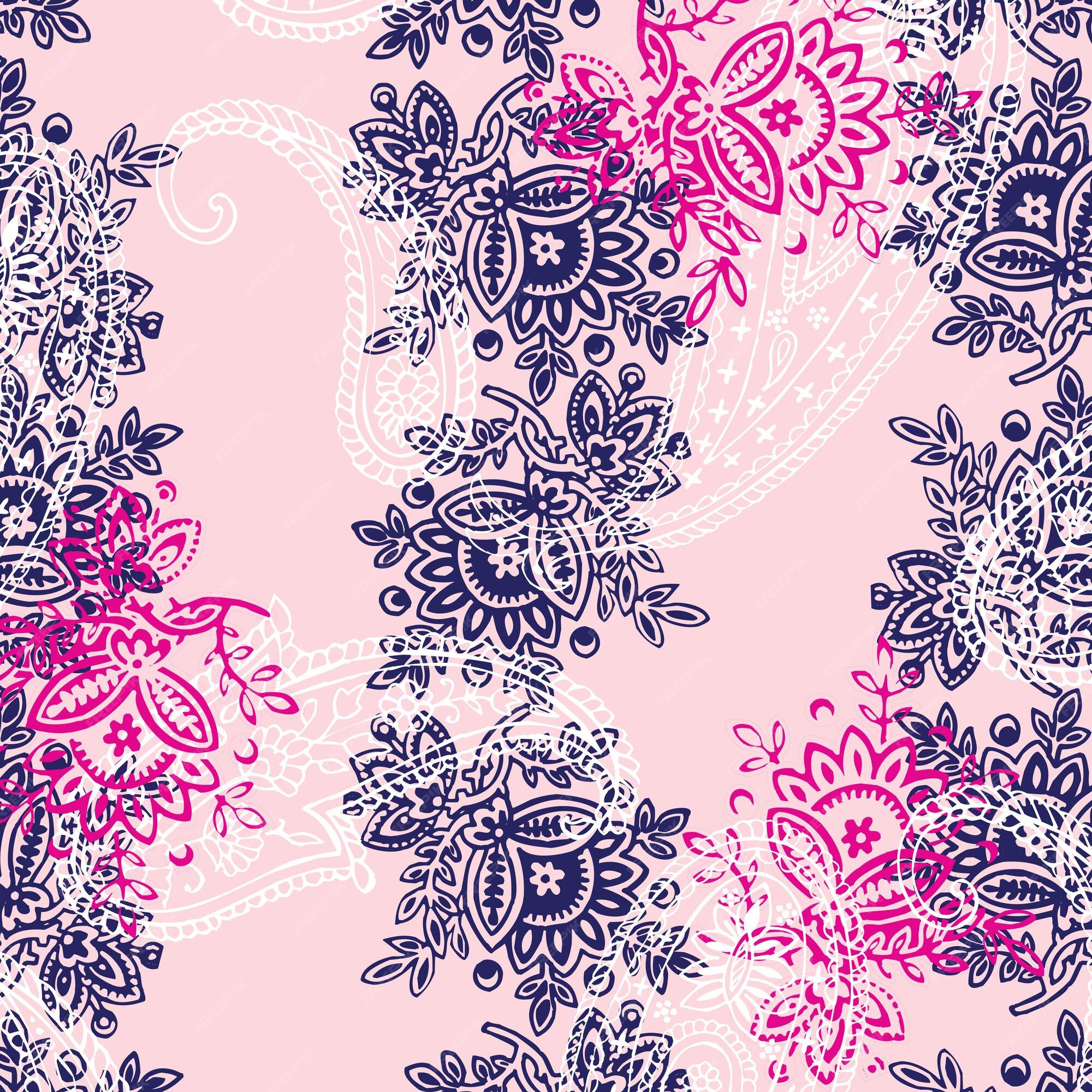 Premium Vector | Floral seamless pattern. hand drawn. for textile,  wallpapers, print, wrapping paper. liberty style
