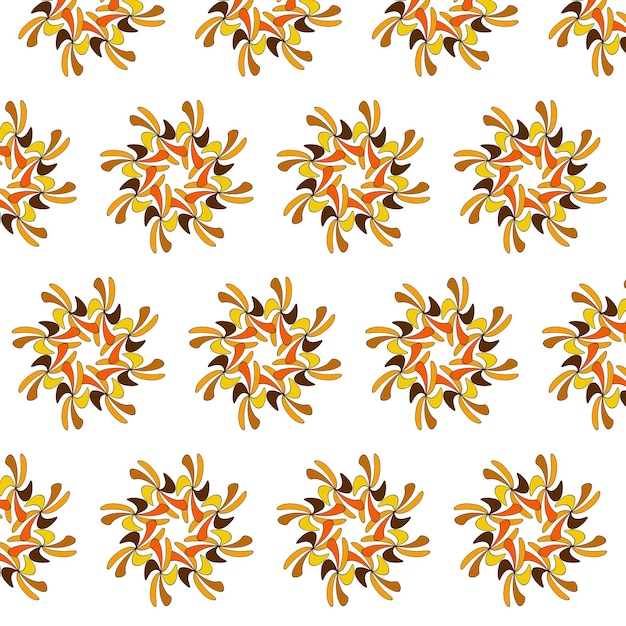 floral seamless pattern natural flower pattern background design illustration