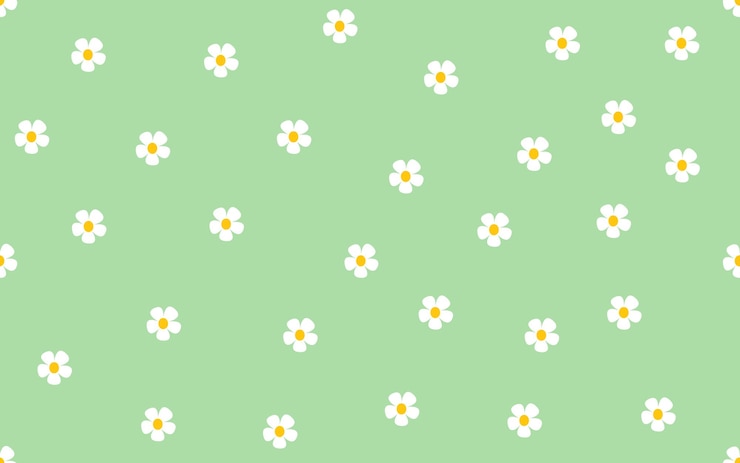 Vector フローラル・シームレス・パターン (summer seamless pattern) - シンプル・デイジー・フラワーヴィンテージ・スタイルベクトル・テクスチャー