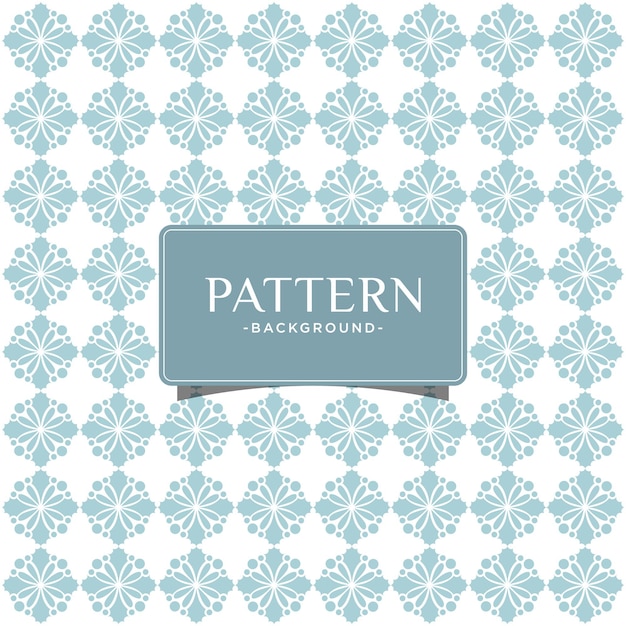 Floral seamless pattern with mandalas