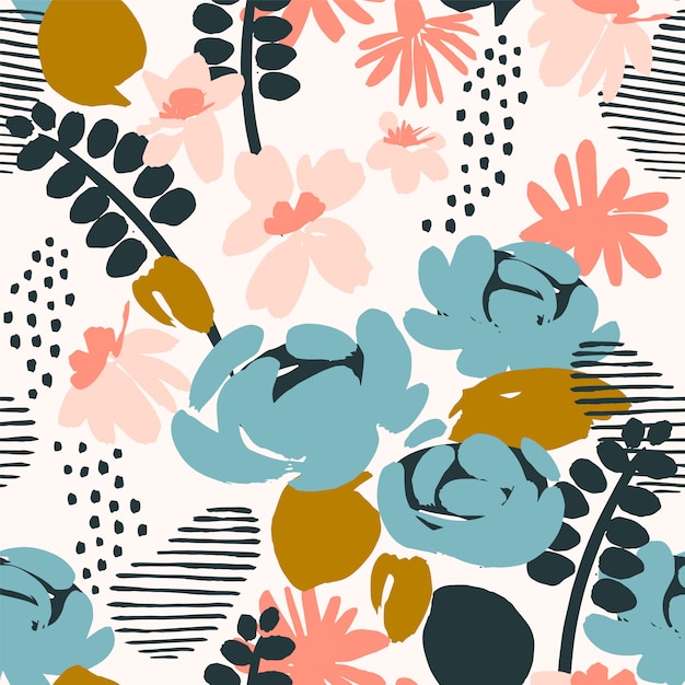 Floral seamless pattern