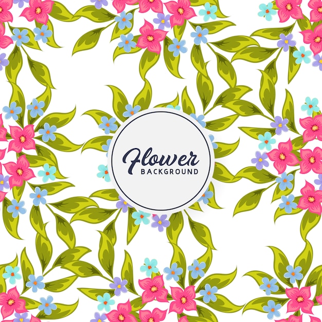 Floral seamless pattern