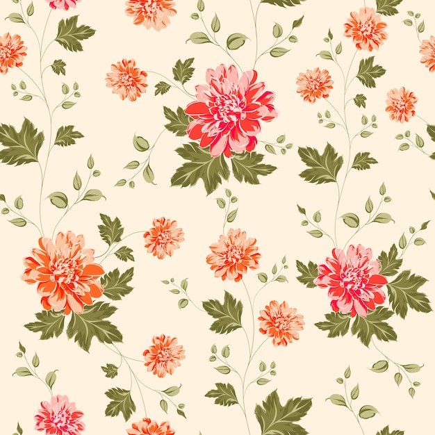 Floral seamless pattern