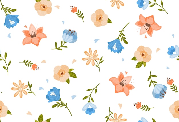 Floral seamless pattern