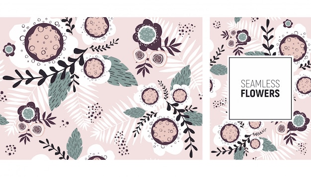 Floral seamless pattern