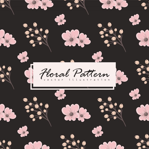 Floral seamless pattern.