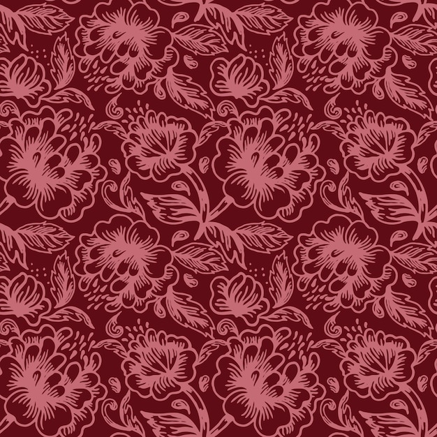 Floral seamless pattern