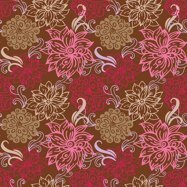 Floral seamless pattern