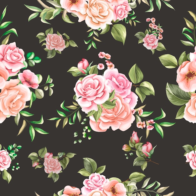 Floral seamless  pattern