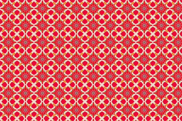 Vector floral seamless pattern