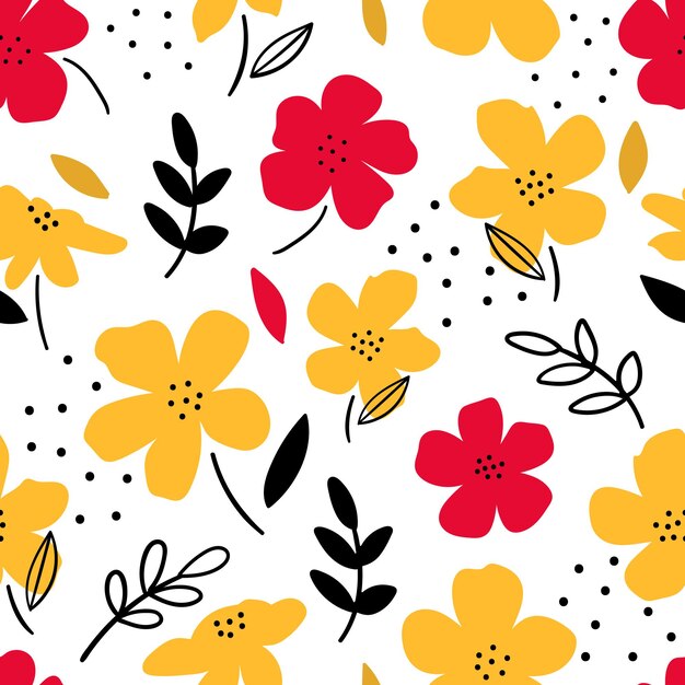 Floral seamless pattern