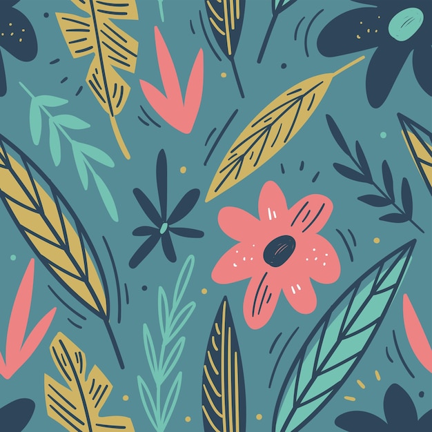 Floral seamless pattern