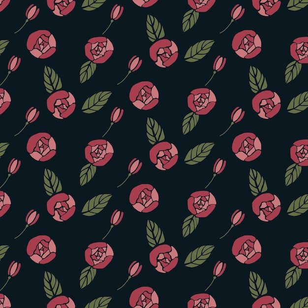 Floral seamless pattern