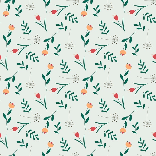 Floral seamless pattern