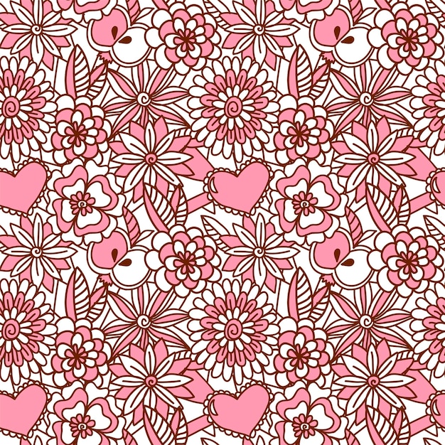 Floral seamless pattern