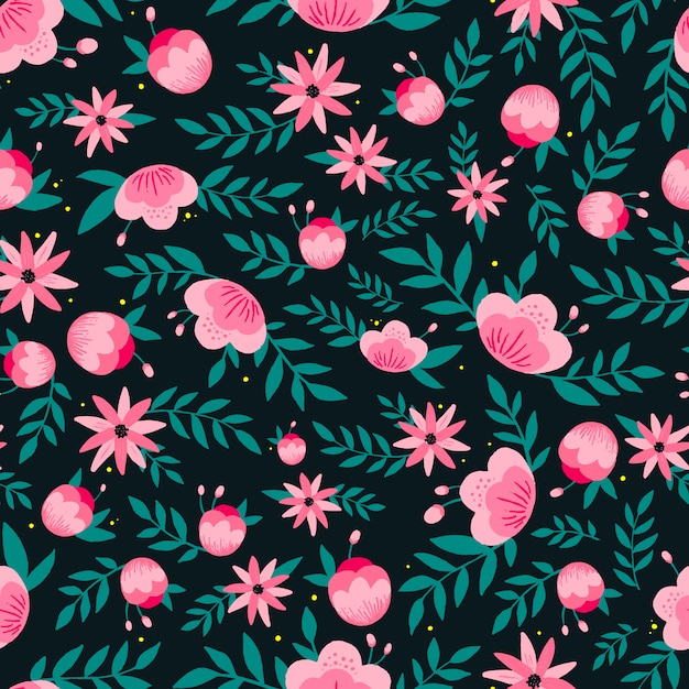 Floral seamless pattern